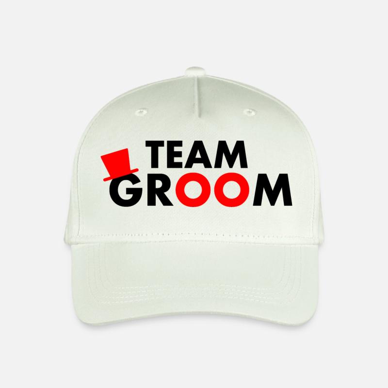 Team groom - Kinder Bio Basecap - Helles Mintgrün