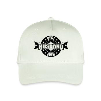 schwarz auszeichnung rund kreis siegel banner stem - Kinder Bio Basecap - Helles Mintgrün - Vorne