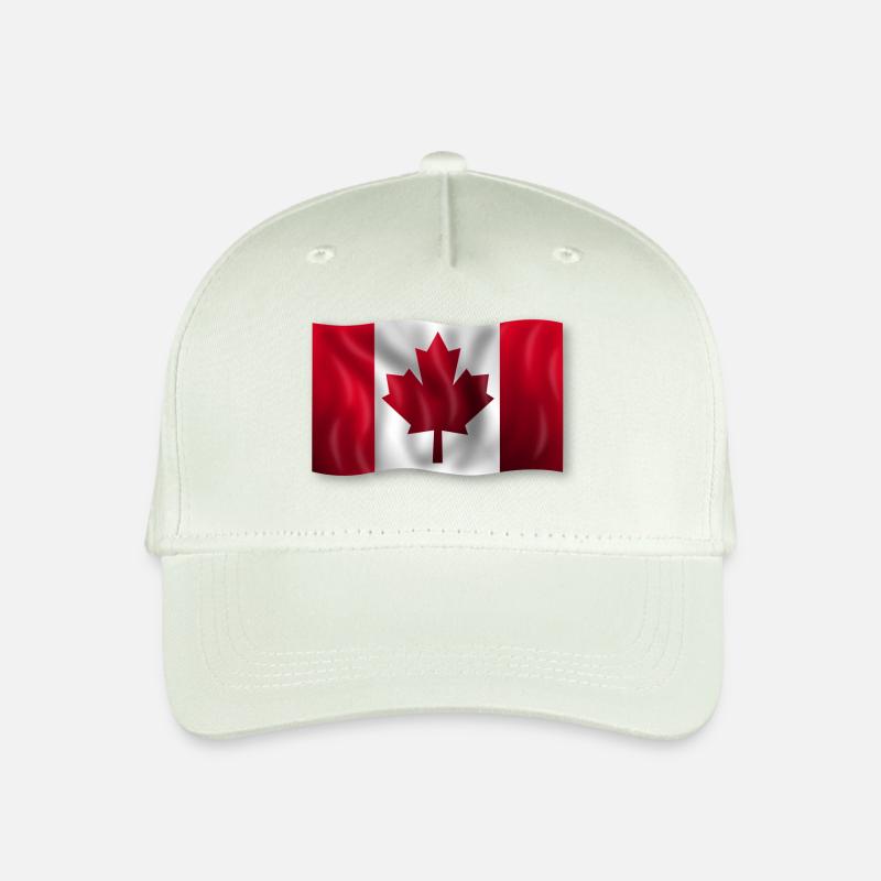 Canada Canada drapeau cool stylish - Casquette de baseball bio Enfant - vert menthe clair