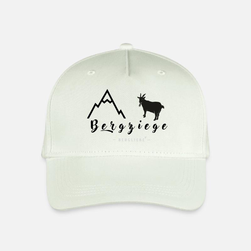 Bergziege - Kinder Bio Basecap - Helles Mintgrün