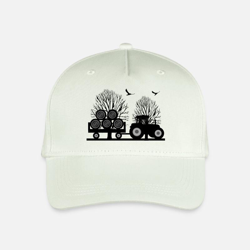 Traktor - Kinder Bio Basecap - Helles Mintgrün