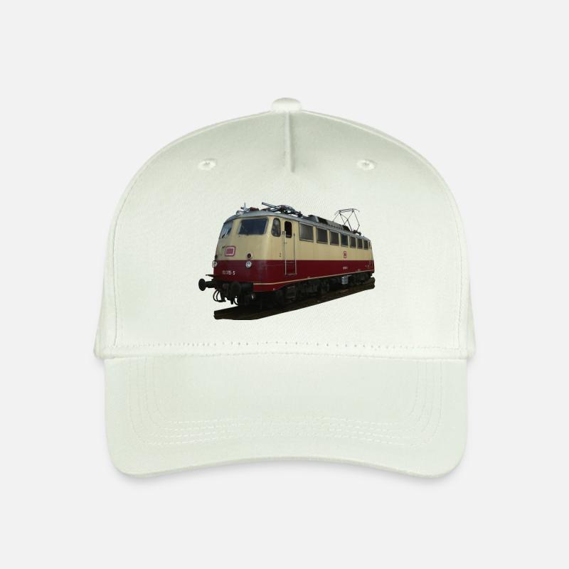 Lokomotive DB113 - Kinder Bio Basecap - Helles Mintgrün