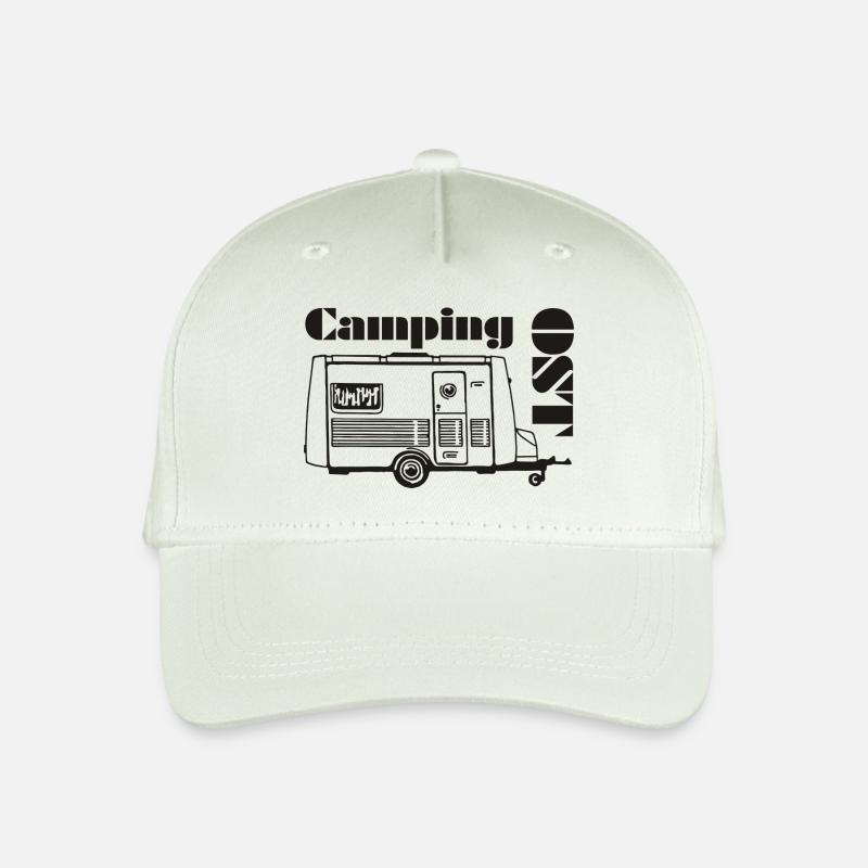 DDR Wohnwagen Intercamp - Kinder Bio Basecap - Helles Mintgrün