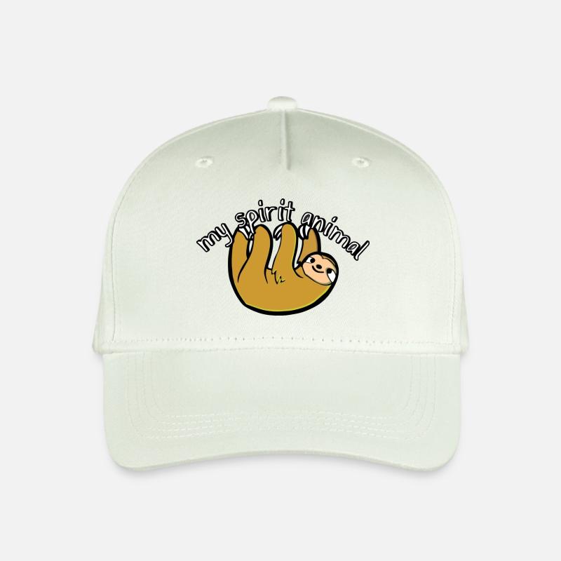 Mein Geist Tier - Kinder Bio Basecap - Helles Mintgrün