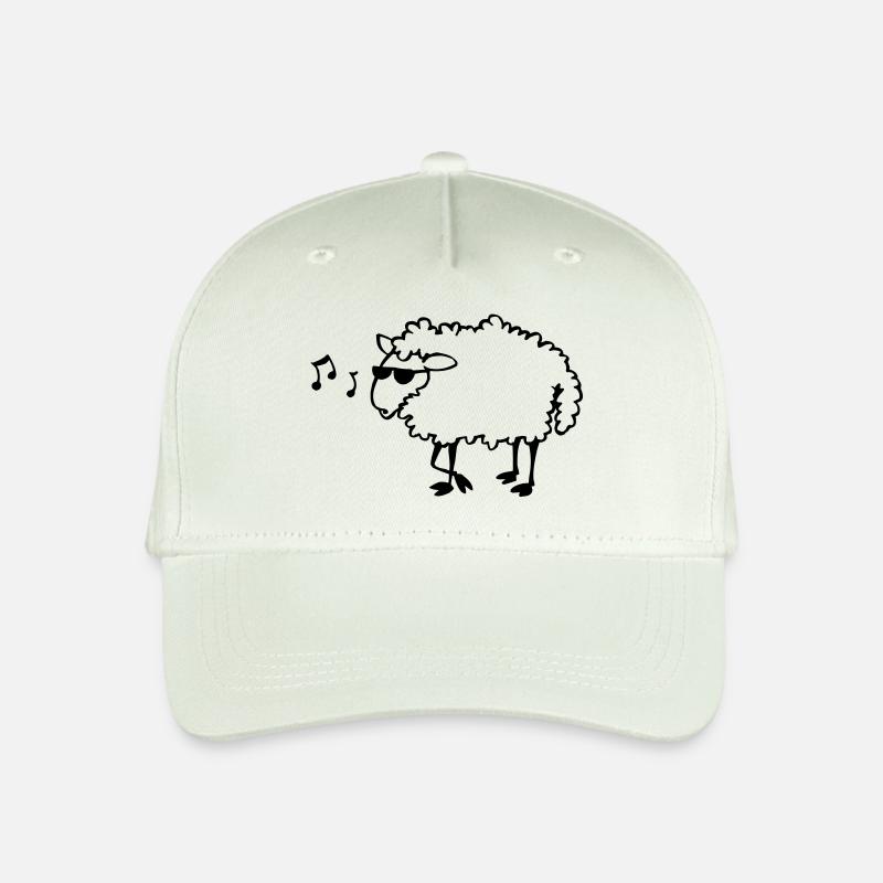 Mouton à lunettes - Casquette de baseball bio Enfant - vert menthe clair