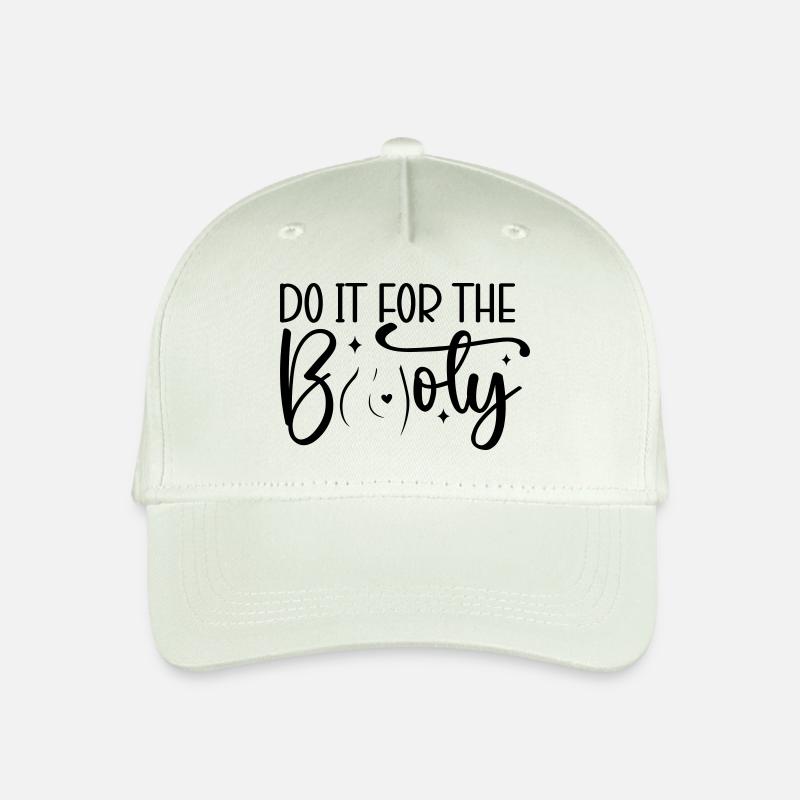 Do It for the Booty - Kinder Bio Basecap - Helles Mintgrün