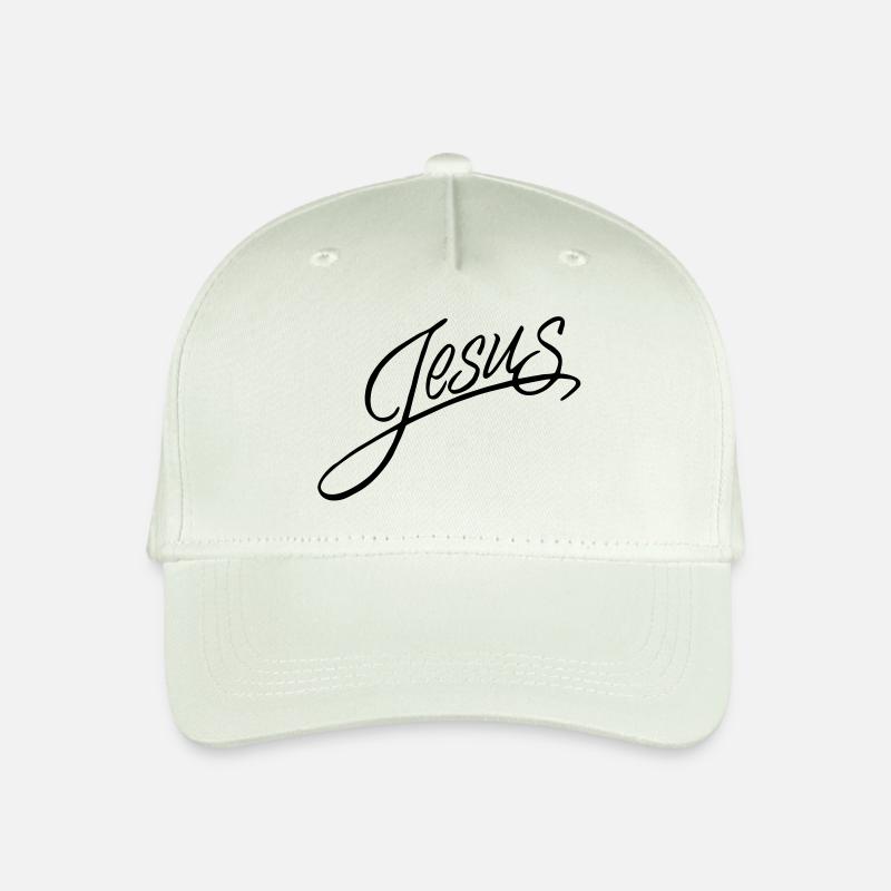 Jesus - Kinder Bio Basecap - Helles Mintgrün
