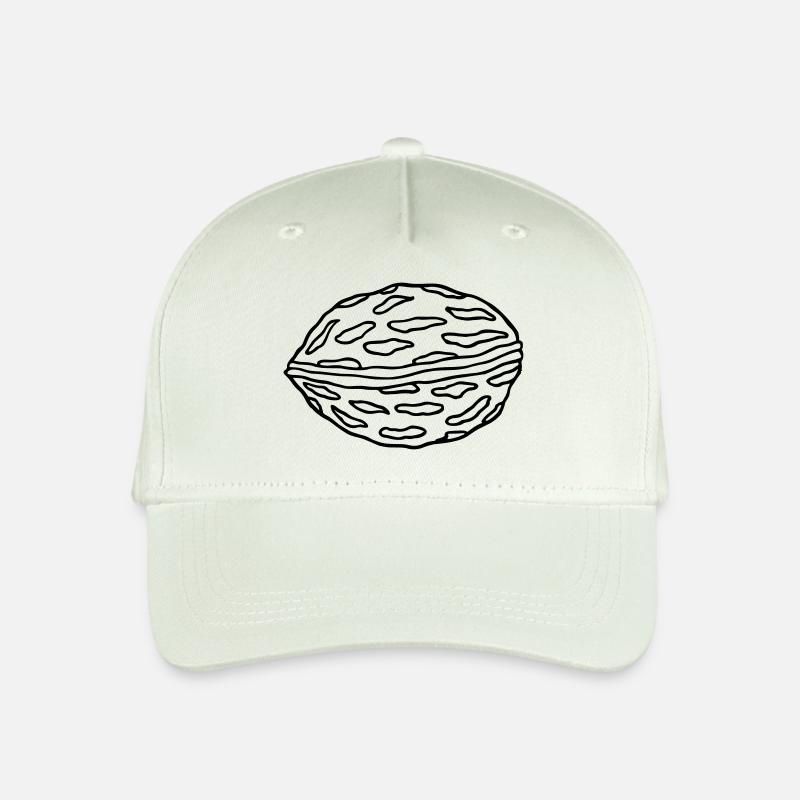 Walnuss - Kinder Bio Basecap - Helles Mintgrün