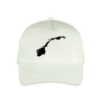 Norwegen - Kinder Bio Basecap - Helles Mintgrün - Vorne