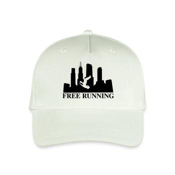 freerunning - Organic Kids’ Baseball Cap - light mint green - Front