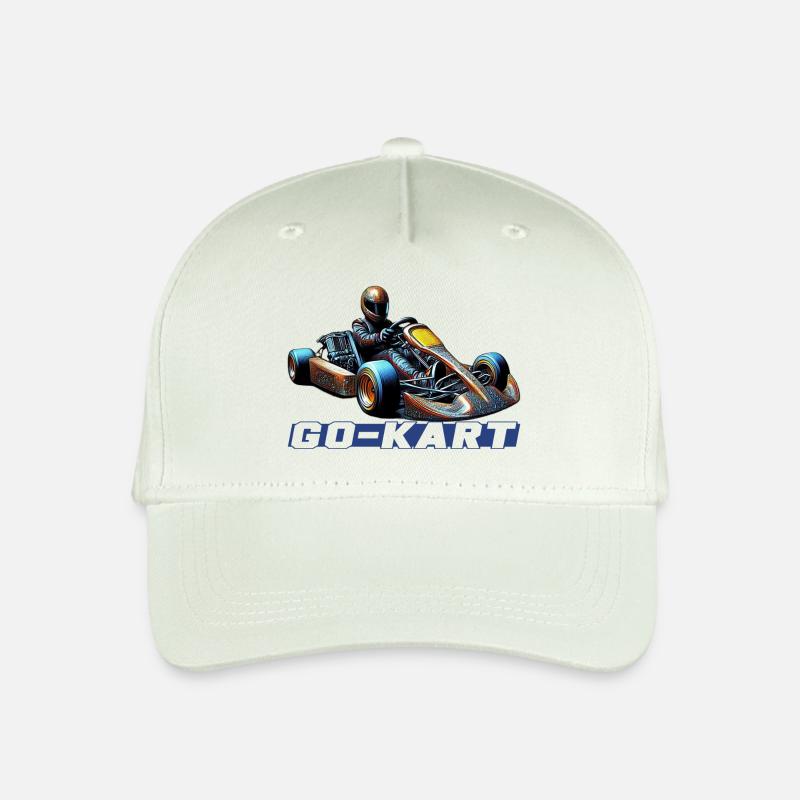 Go Kart - Kinder Bio Basecap - Helles Mintgrün