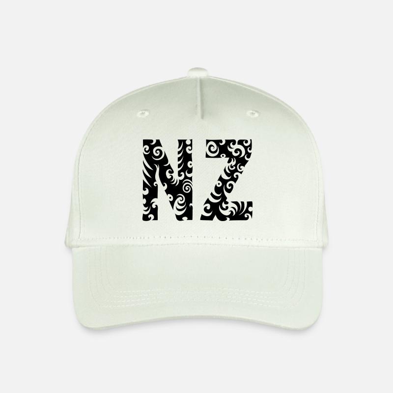 NZ - Neuseeland Maori - Kinder Bio Basecap - Helles Mintgrün