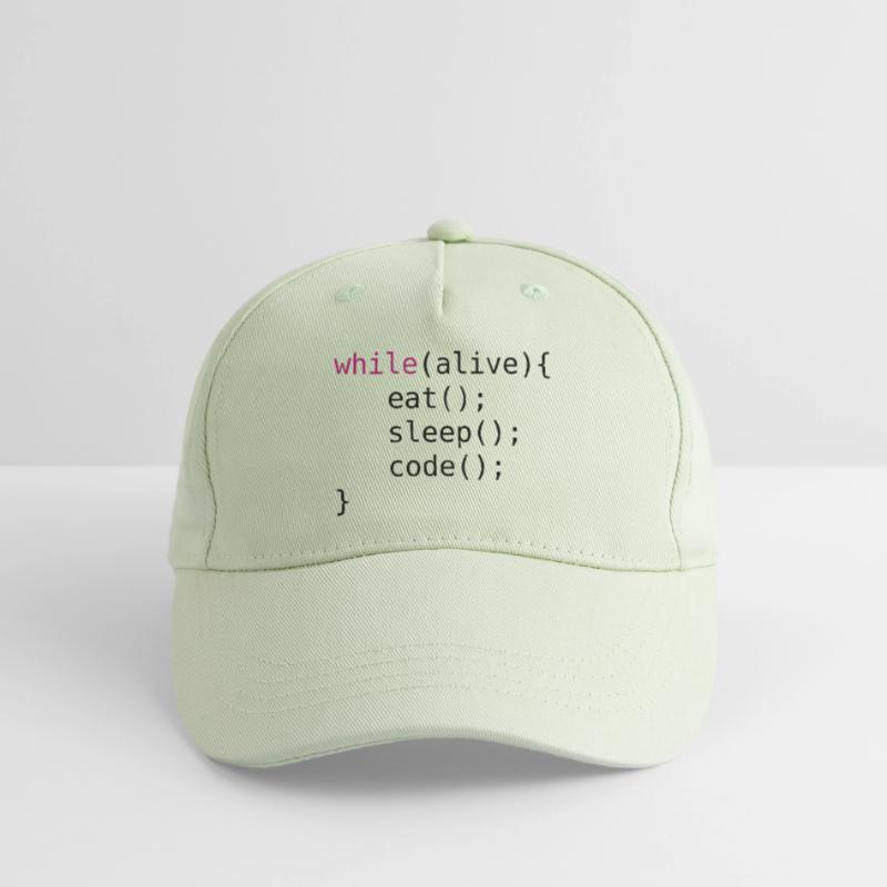 Funny code source code Organic Kids’ Baseball Cap