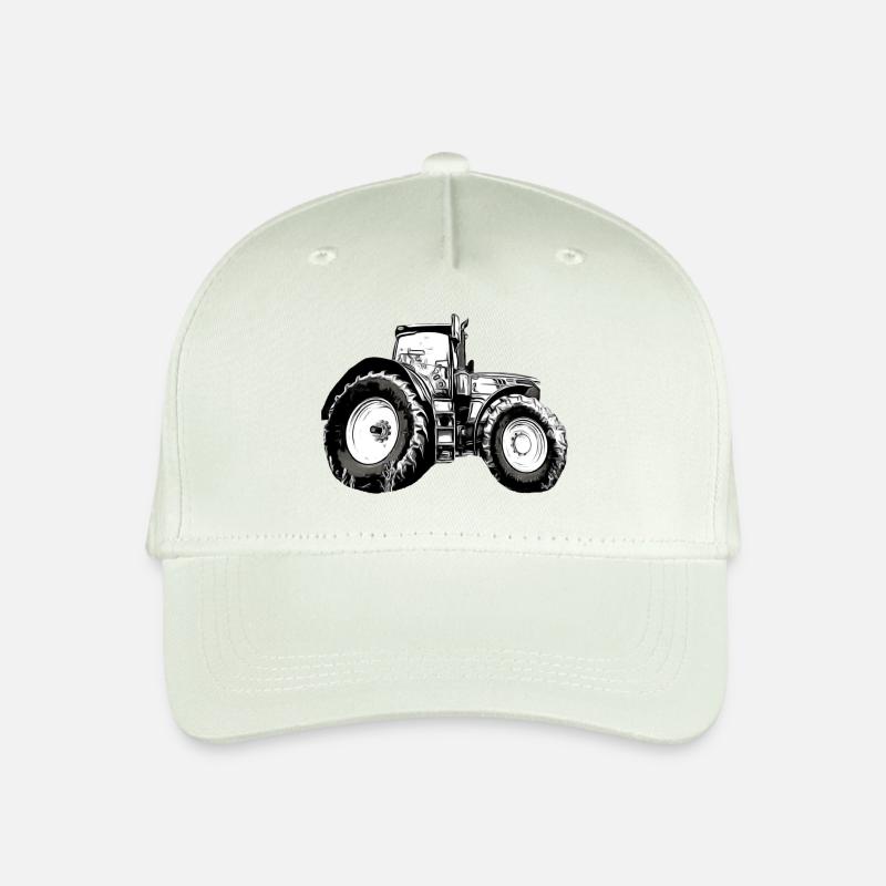 Traktor - Kinder Bio Basecap - Helles Mintgrün
