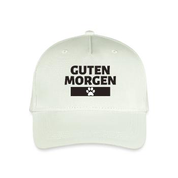 Guten Morgen Hundepfote - Kinder Bio Basecap - Helles Mintgrün - Vorne