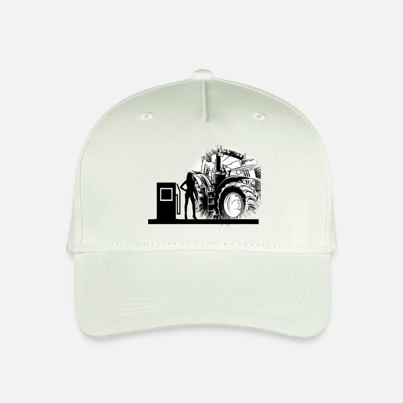 Traktor - Kinder Bio Basecap - Helles Mintgrün