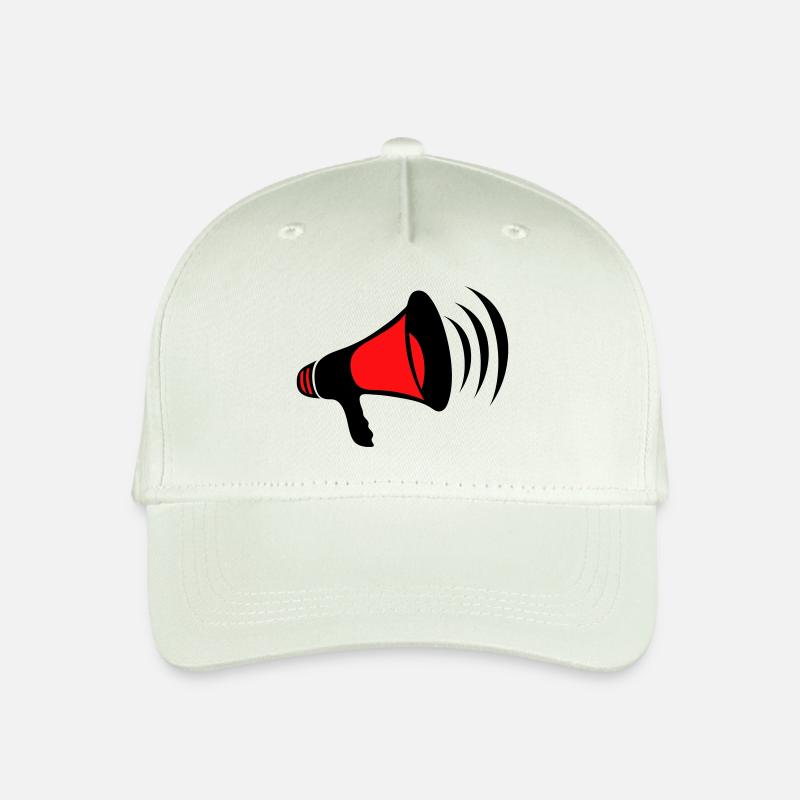 Megaphon - Kinder Bio Basecap - Helles Mintgrün