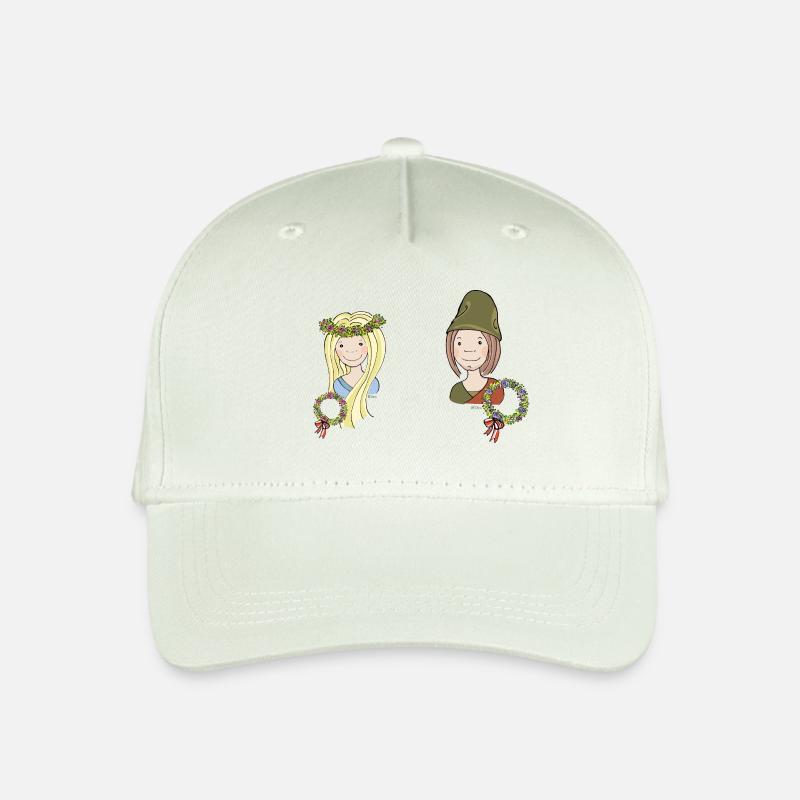 Mittelalter Bürger, Knecht - Kinder Bio Basecap - Helles Mintgrün
