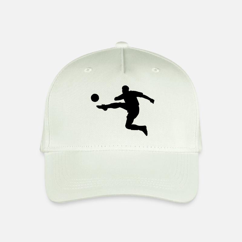 fußball - Kinder Bio Basecap - Helles Mintgrün