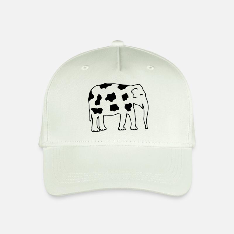 éléphant - Casquette de baseball bio Enfant - vert menthe clair