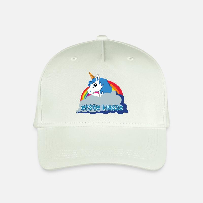 Erste Klasse! (Always be you) - Kinder Bio Basecap - Helles Mintgrün