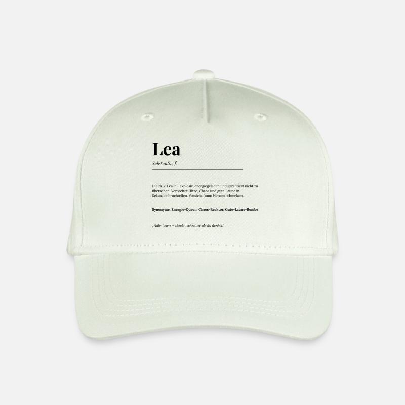 Lea - Kinder Bio Basecap - Helles Mintgrün