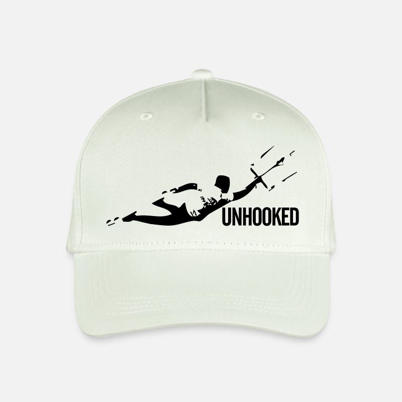 Kitesurfing UNHOOKED - Kinder Bio Basecap - Helles Mintgrün