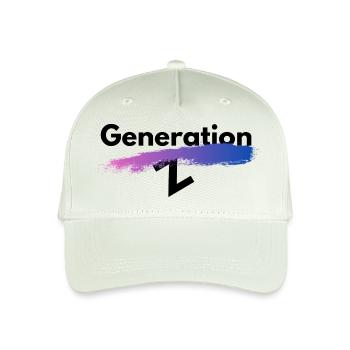 Generation Z - Kinder Bio Basecap - Helles Mintgrün - Vorne