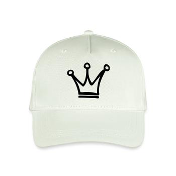 krone - Kinder Bio Basecap - Helles Mintgrün - Vorne