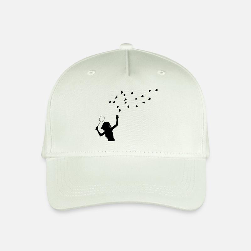 badminton - Casquette de baseball bio Enfant - vert menthe clair