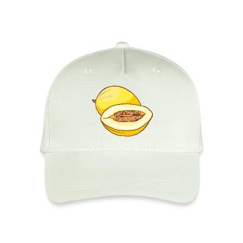 Honeymelon Sugar Melon - Organic Kids’ Baseball Cap - light mint green - Front