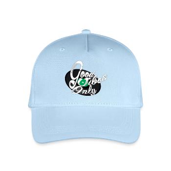 Bonne Vibes seulement - Casquette de baseball bio Enfant - bleu clair - Devant