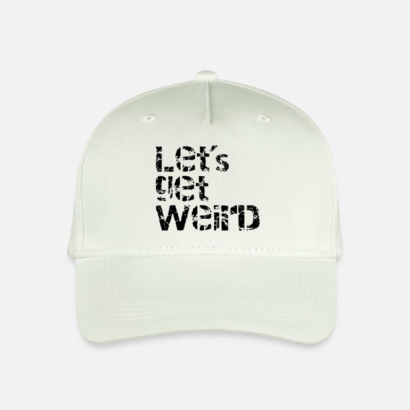 lets get weird - Organic Kids’ Baseball Cap - light mint green