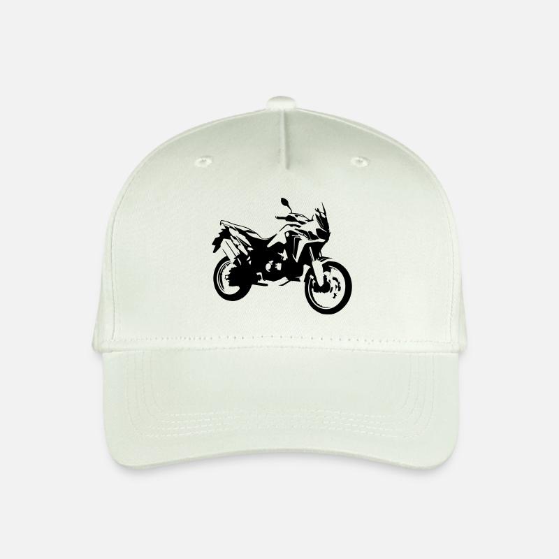 africa twin_einfarbig - Kinder Bio Basecap - Helles Mintgrün