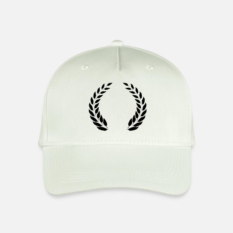Lorbeerkranz Design - Kinder Bio Basecap - Helles Mintgrün
