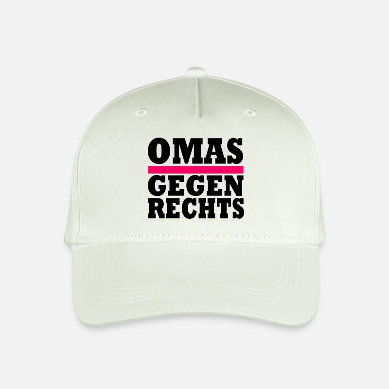 Omas Gegen Rechts - Kinder Bio Basecap - Helles Mintgrün