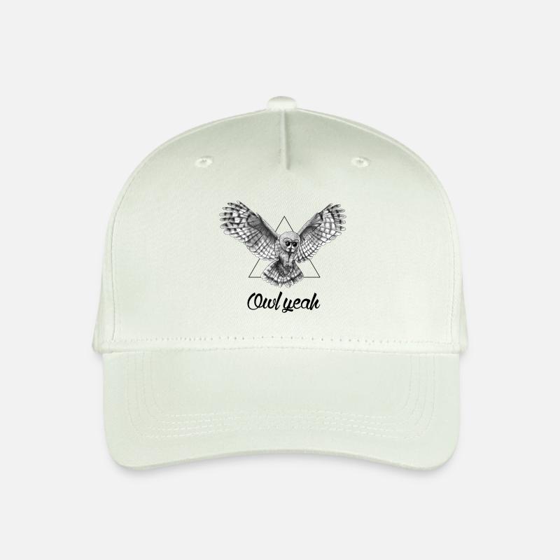 Ja Owl - Kinder Bio Basecap - Helles Mintgrün
