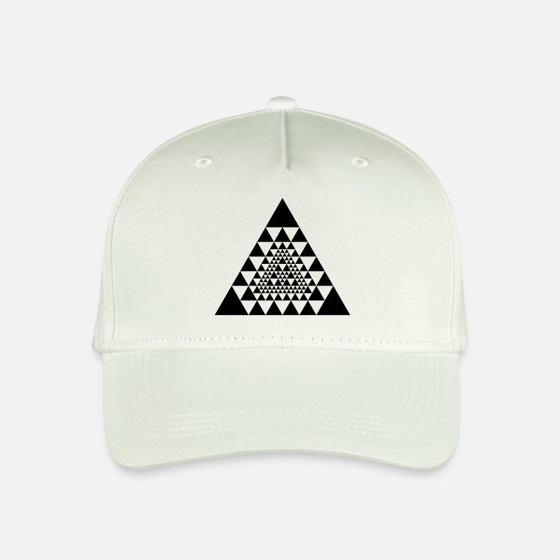 Azteken Inka Maya Dreieck Design - Kinder Bio Basecap - Helles Mintgrün