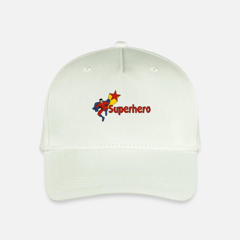 Superheld - Kinder Bio Basecap - Helles Mintgrün