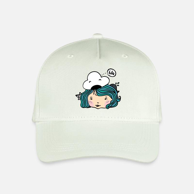 Seemannsmädel - Kinder Bio Basecap - Helles Mintgrün