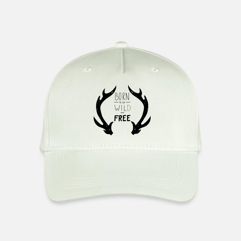 né sauvage libre - Casquette de baseball bio Enfant - vert menthe clair