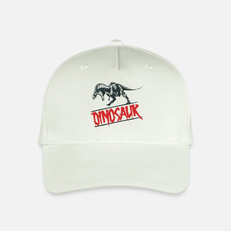 Dinosaurier - Kinder Bio Basecap - Helles Mintgrün