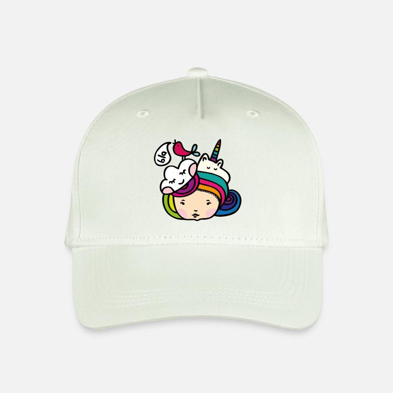 Bla - Kinder Bio Basecap - Helles Mintgrün