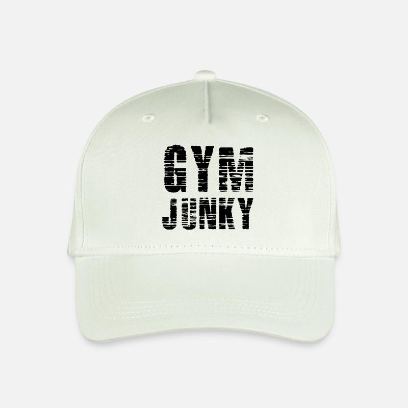 GYM Junky - Kinder Bio Basecap - Helles Mintgrün