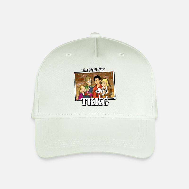 TKKG Ein Fall Für TKKG - Kinder Bio Basecap - Helles Mintgrün