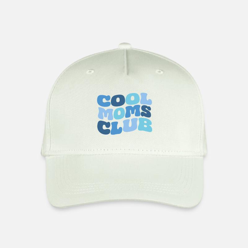 Cool Moms Club - Kinder Bio Basecap - Helles Mintgrün