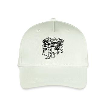 Schreibtisch - Kinder Bio Basecap - Helles Mintgrün - Vorne