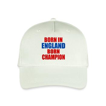 born in england born champion - angleterre - Casquette de baseball bio Enfant - vert menthe clair - Devant