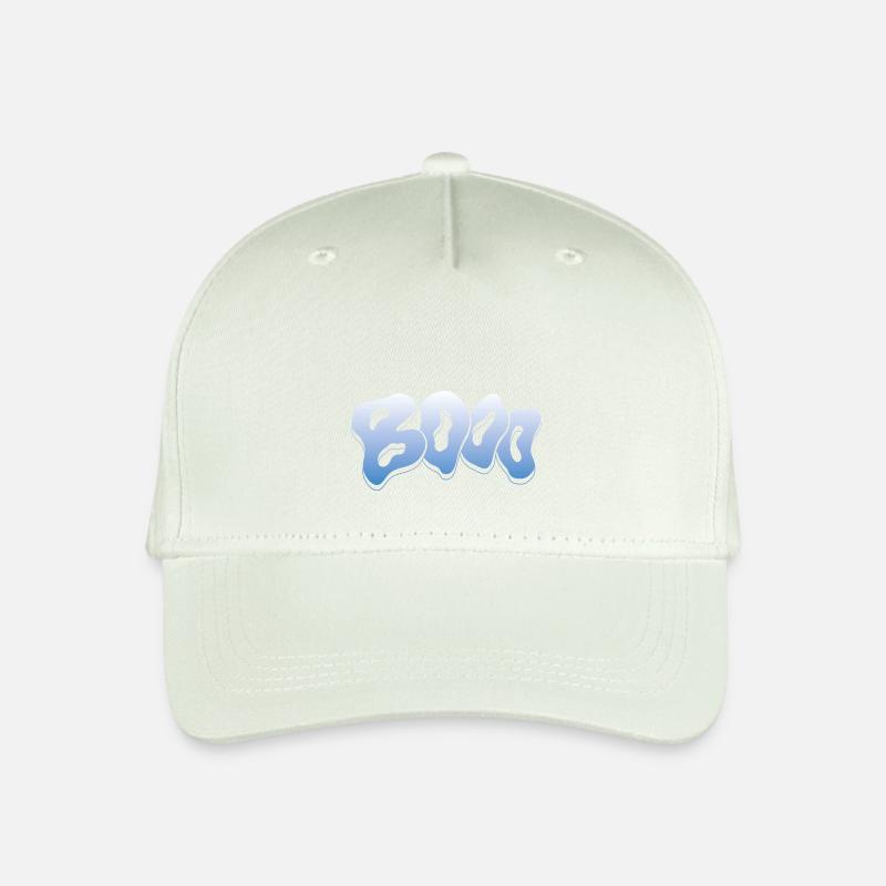 Gruseliger Geist - Kinder Bio Basecap - Helles Mintgrün