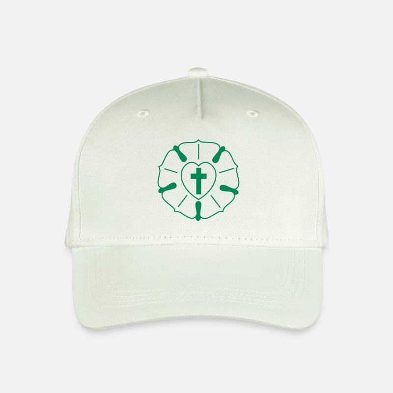 Luther - Rose - Kinder Bio Basecap - Helles Mintgrün